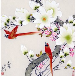 Chinese Flowers&Trees Painting - CNAG012238