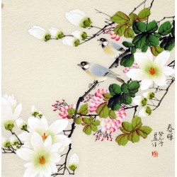 Chinese Flowers&Trees Painting - CNAG012239