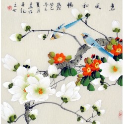 Chinese Flowers&Trees Painting - CNAG012241