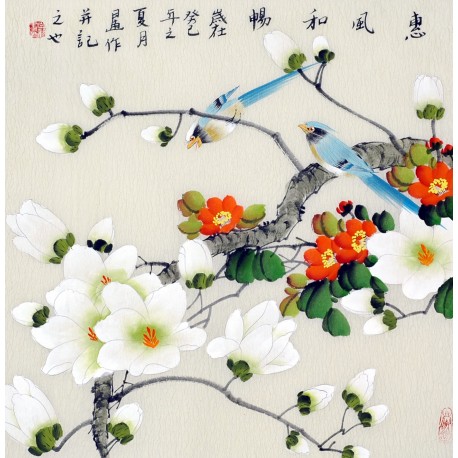 Chinese Flowers&Trees Painting - CNAG012241