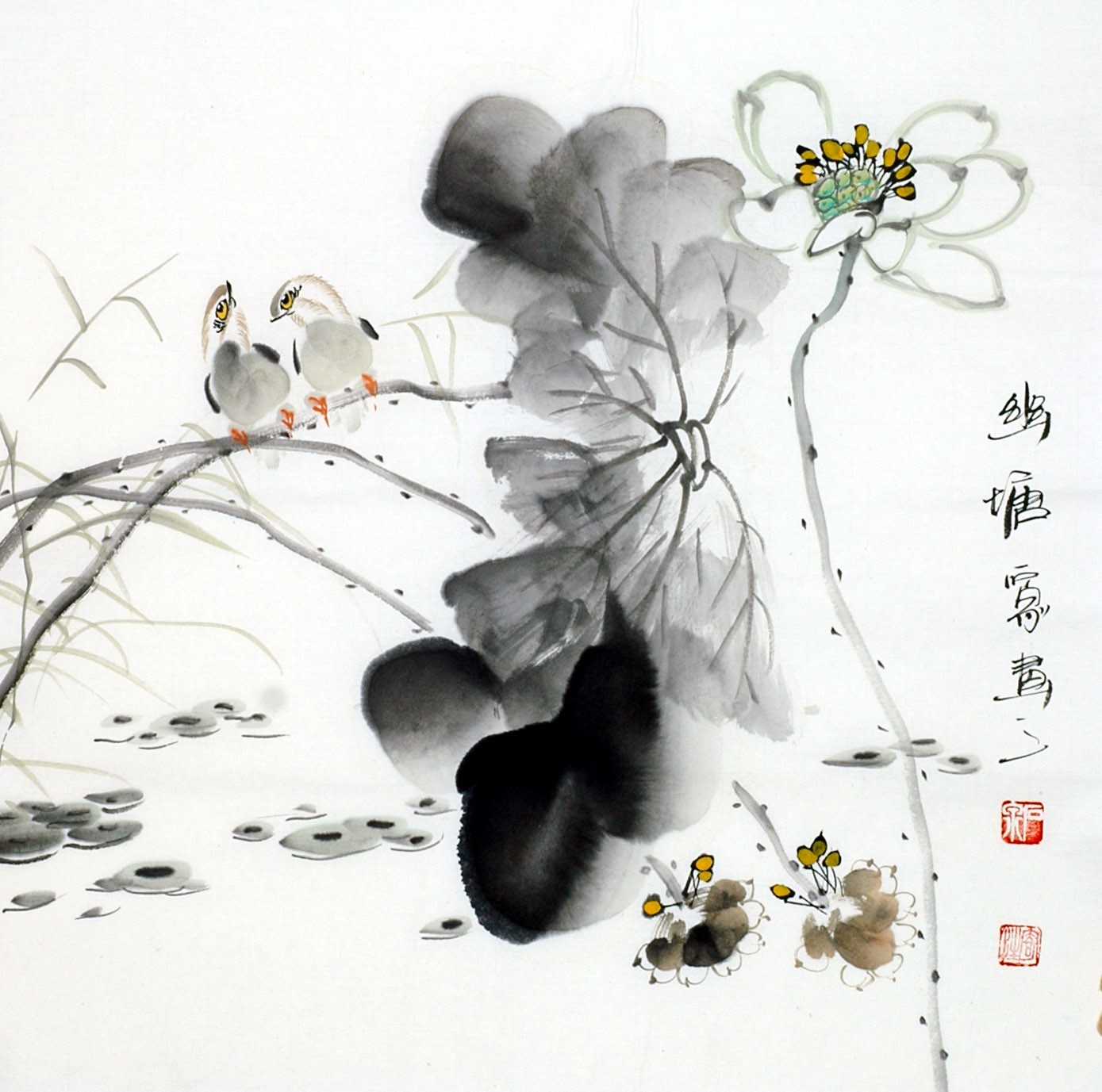 Chinese Flowers&Trees Painting - CNAG012248