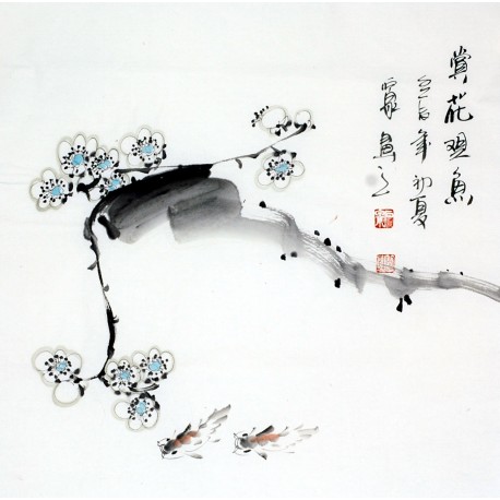 Chinese Flowers&Trees Painting - CNAG012251