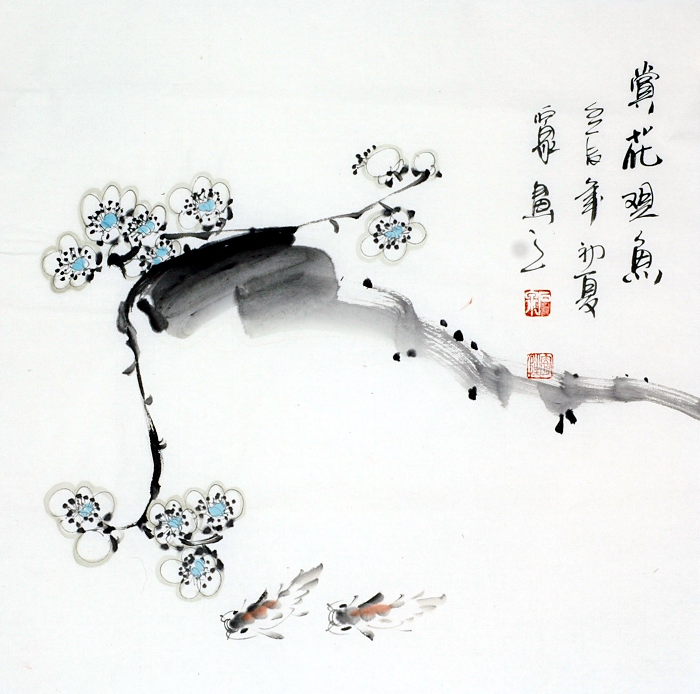 Chinese Flowers&Trees Painting - CNAG012251