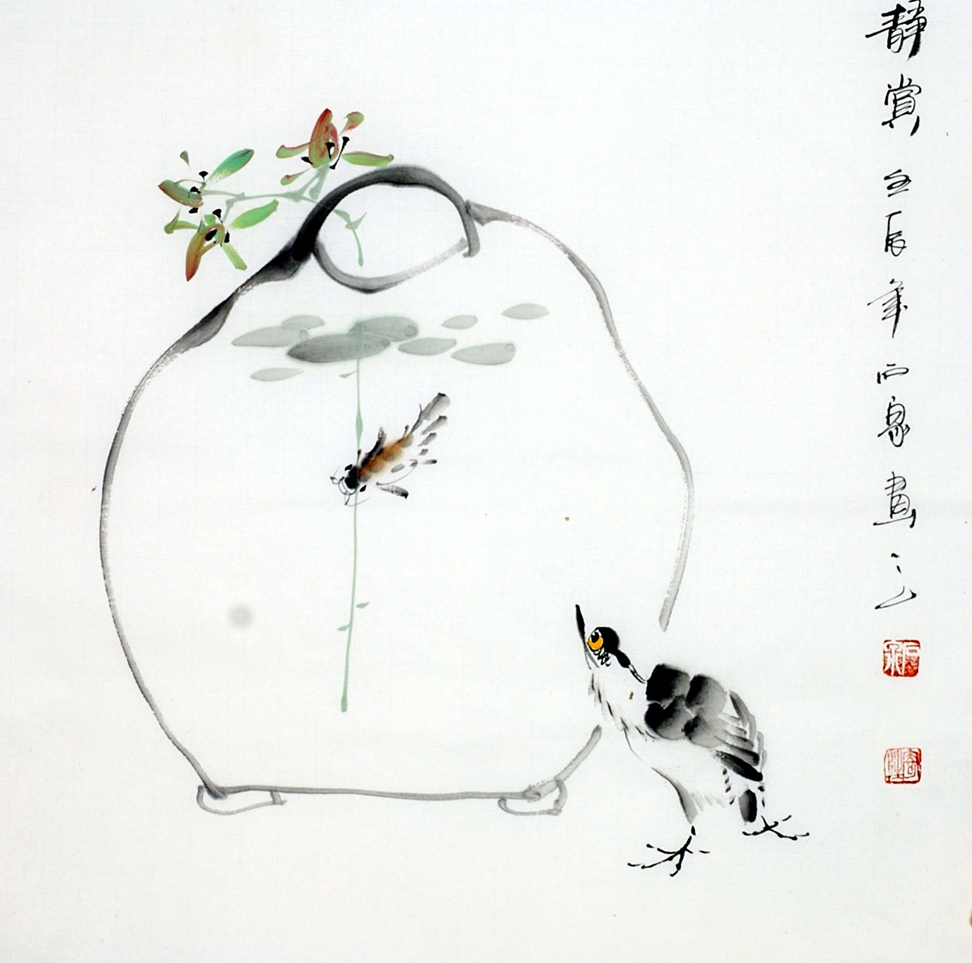Chinese Flowers&Trees Painting - CNAG012261