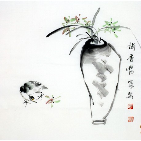 Chinese Flowers&Trees Painting - CNAG012264