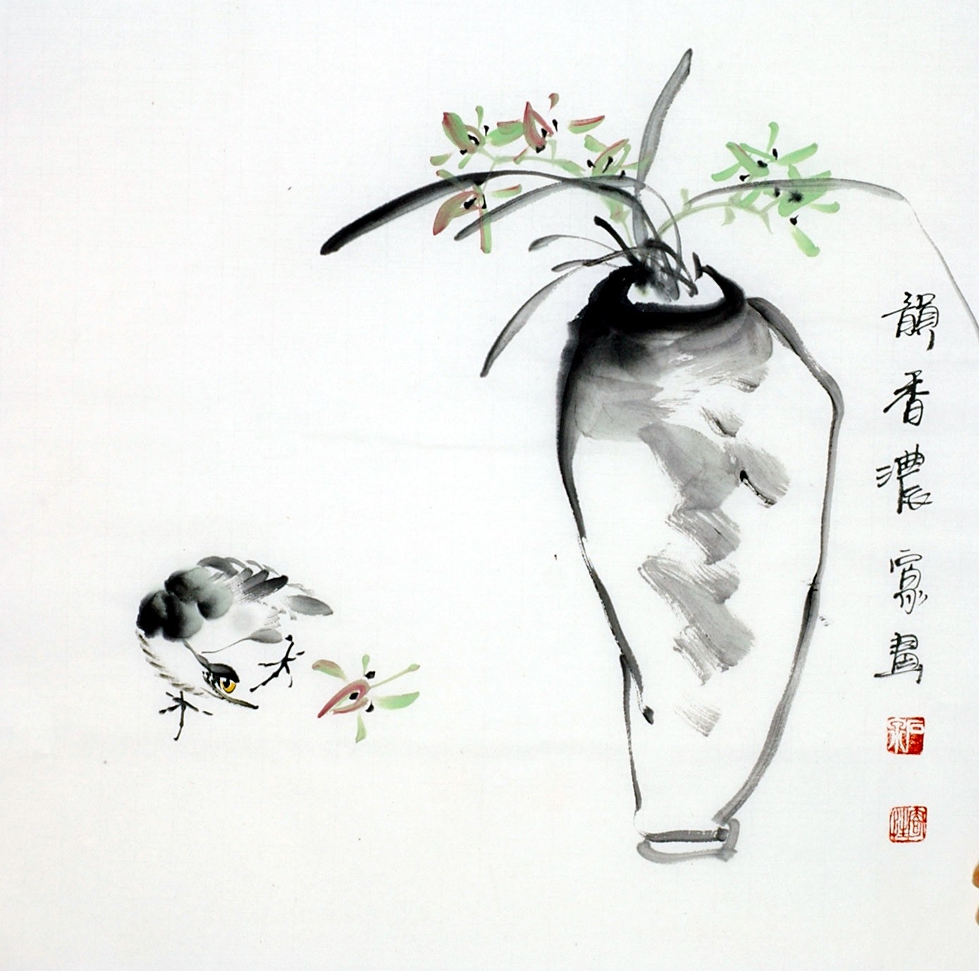 Chinese Flowers&Trees Painting - CNAG012264