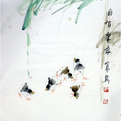 Chinese Flowers&Trees Painting - CNAG012266