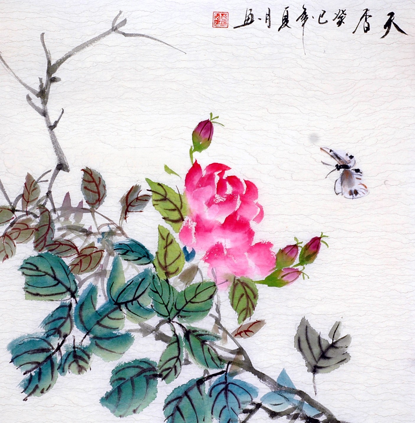 Chinese Flowers&Trees Painting - CNAG012267