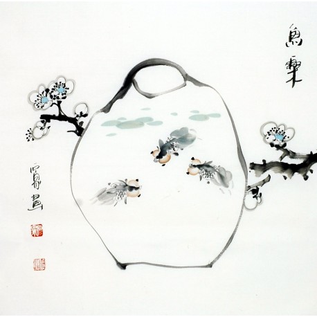 Chinese Flowers&Trees Painting - CNAG012271