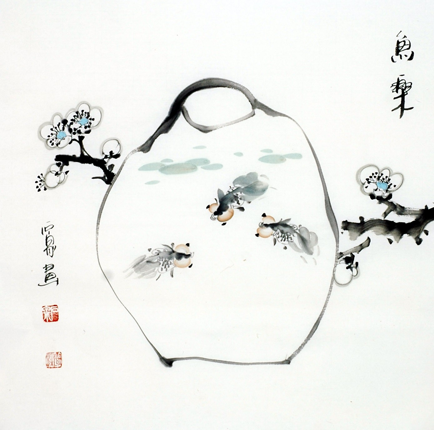 Chinese Flowers&Trees Painting - CNAG012271