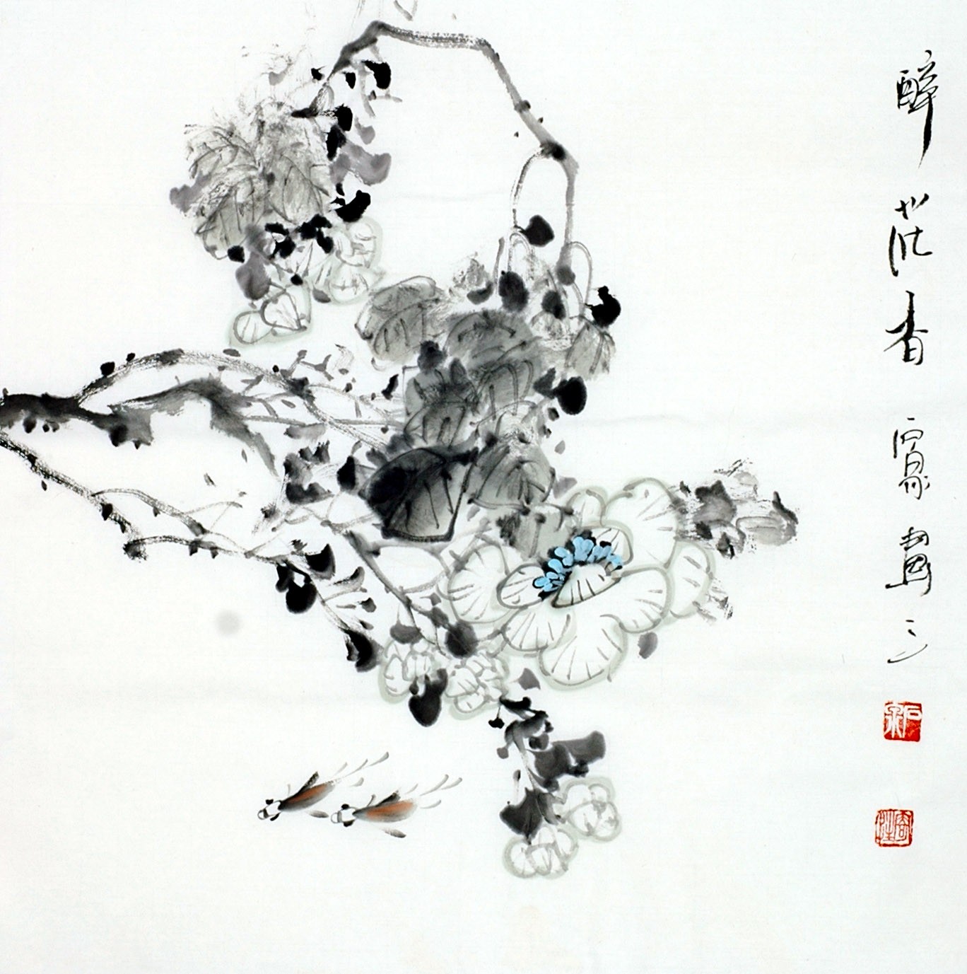 Chinese Flowers&Trees Painting - CNAG012277