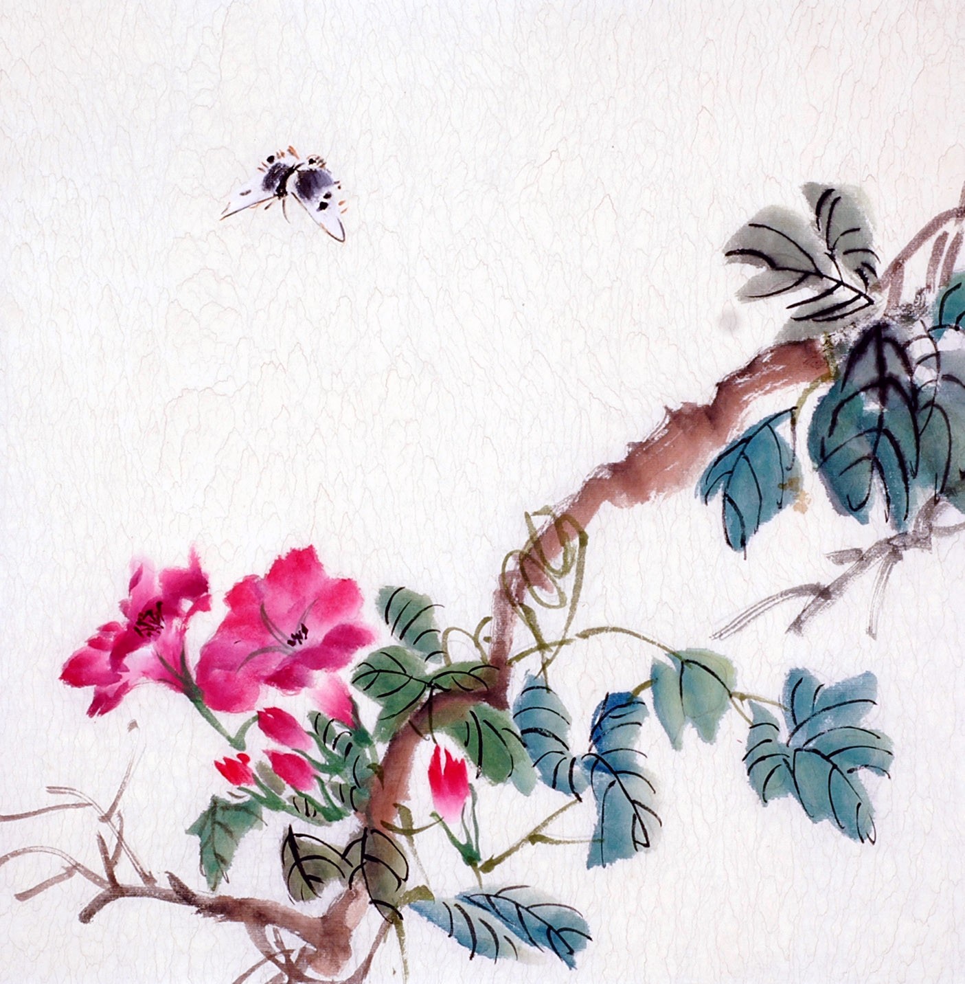 Chinese Flowers&Trees Painting - CNAG012290