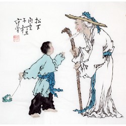 Chinese Figure Painting - CNAG012292