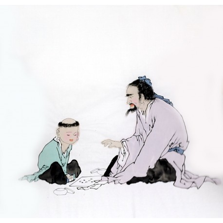 Chinese Figure Painting - CNAG012298
