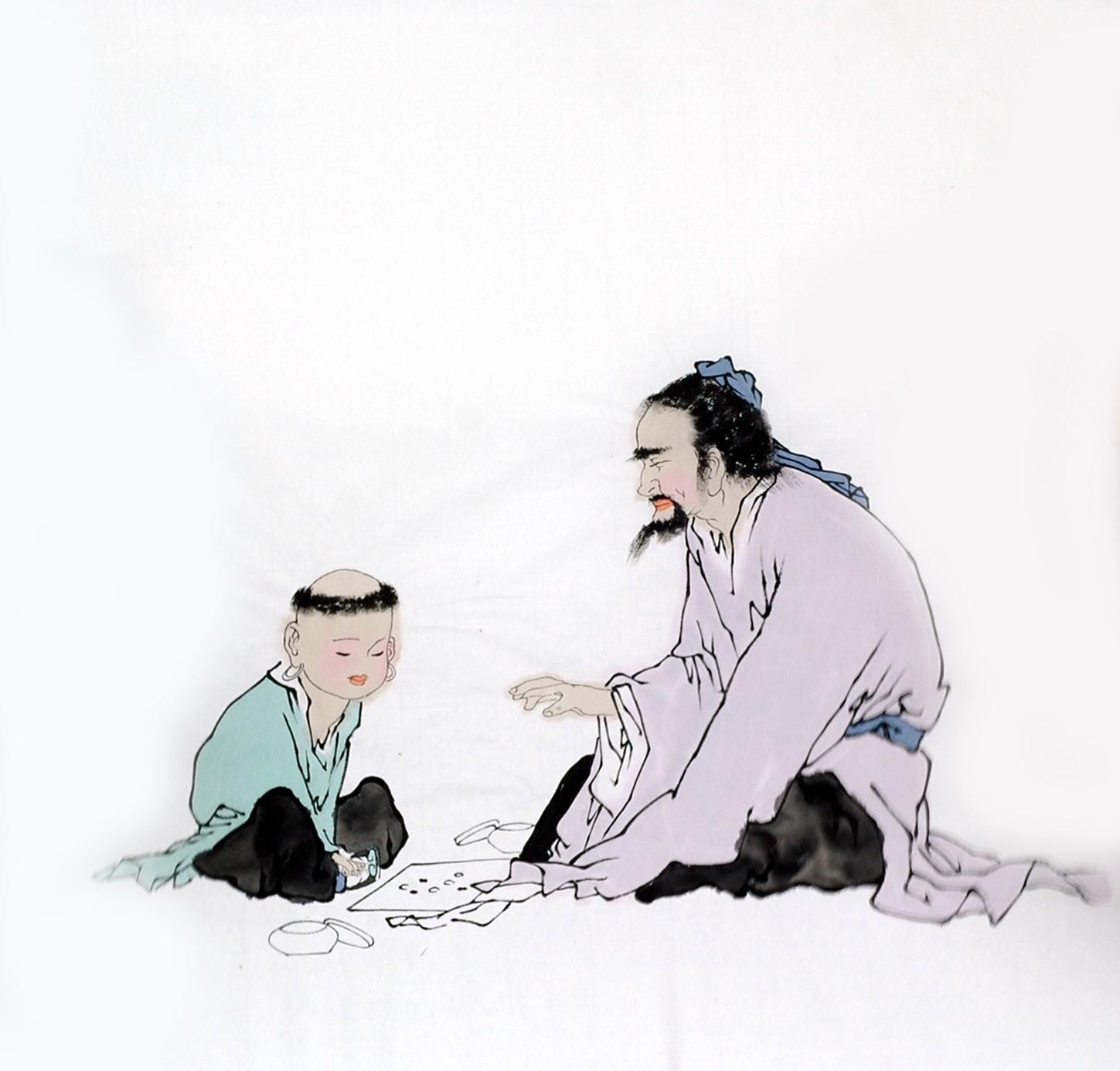 Chinese Figure Painting - CNAG012298