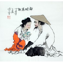 Chinese Figure Painting - CNAG012305