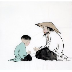 Chinese Figure Painting - CNAG012307