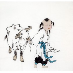 Chinese Figure Painting - CNAG012308