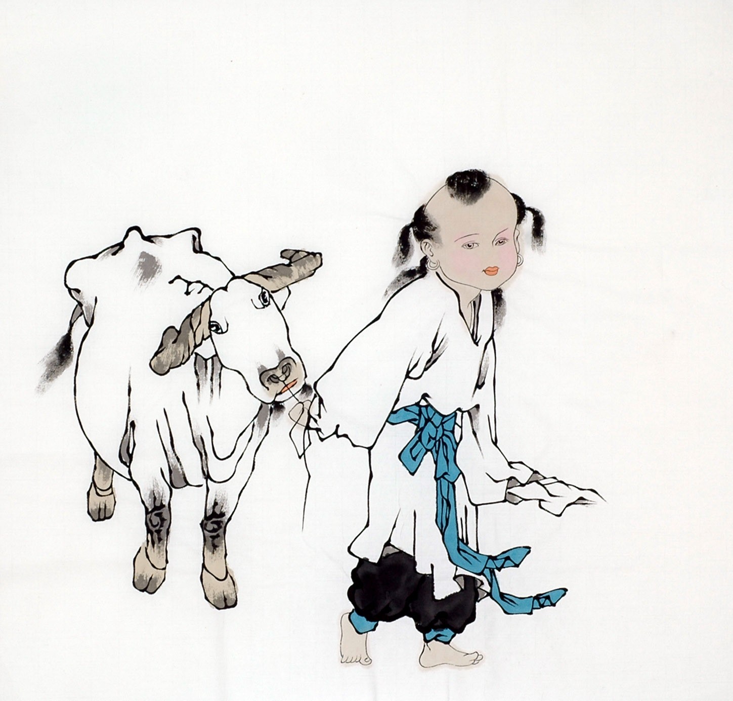 Chinese Figure Painting - CNAG012308