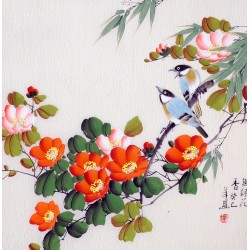 Chinese Flowers&Trees Painting - CNAG012311