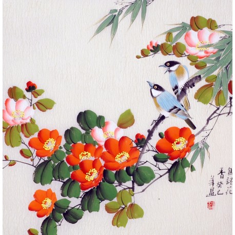 Chinese Flowers&Trees Painting - CNAG012311