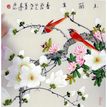 Chinese Flowers&Trees Painting - CNAG012315