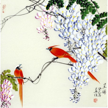 Chinese Flowers&Trees Painting - CNAG012317