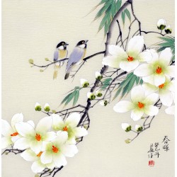 Chinese Flowers&Trees Painting - CNAG012321