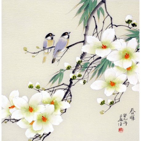 Chinese Flowers&Trees Painting - CNAG012321