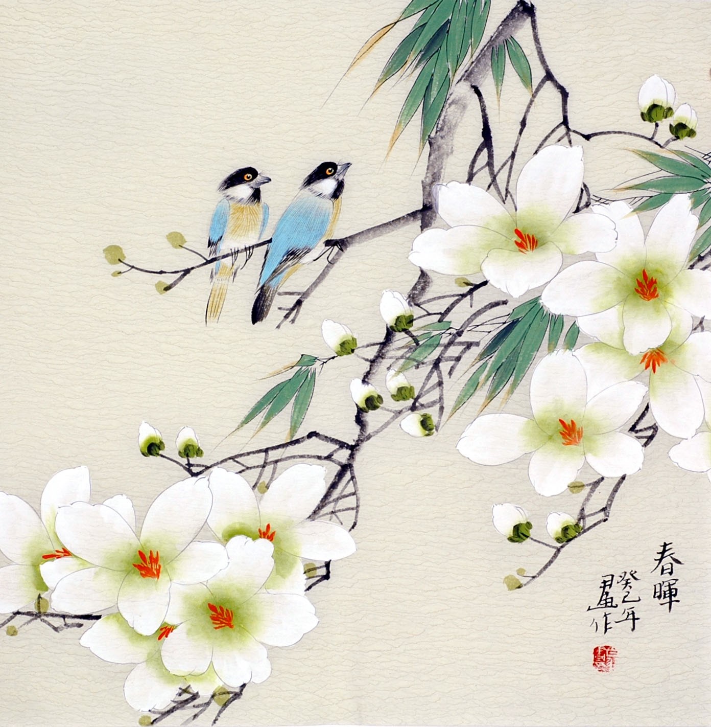 Chinese Flowers&Trees Painting - CNAG012322