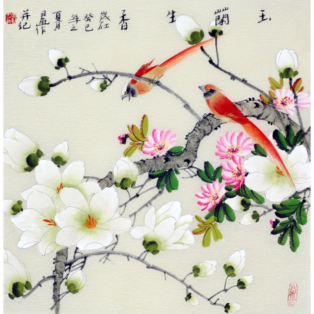Chinese Flowers&Trees Painting - CNAG012324