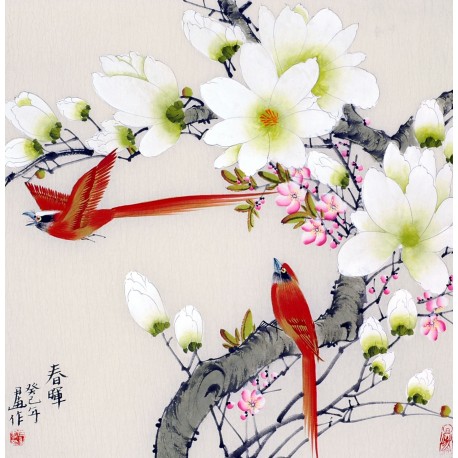 Chinese Flowers&Trees Painting - CNAG012325