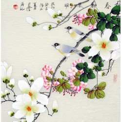 Chinese Flowers&Trees Painting - CNAG012327