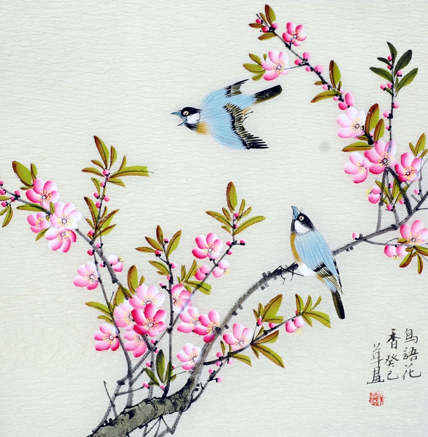 Chinese Flowers&Trees Painting - CNAG012328