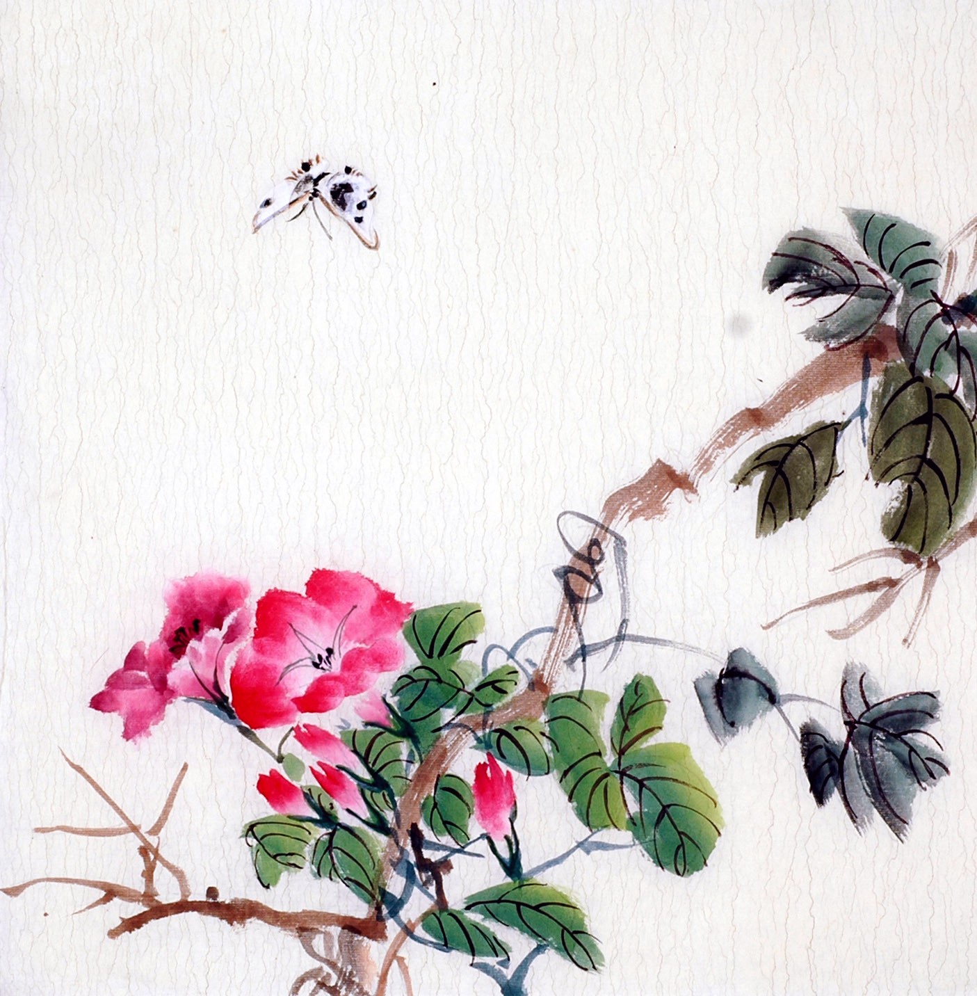 Chinese Flowers&Trees Painting - CNAG012329
