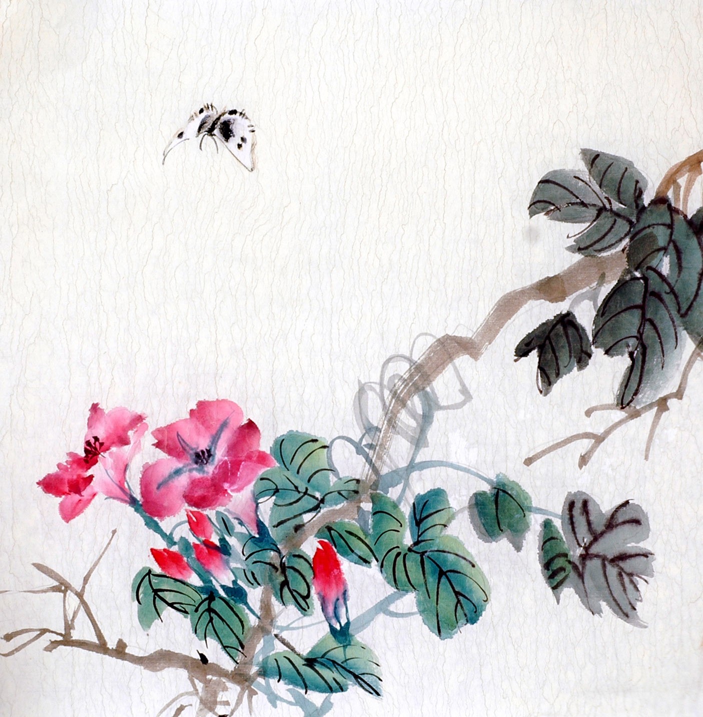 Chinese Flowers&Trees Painting - CNAG012332