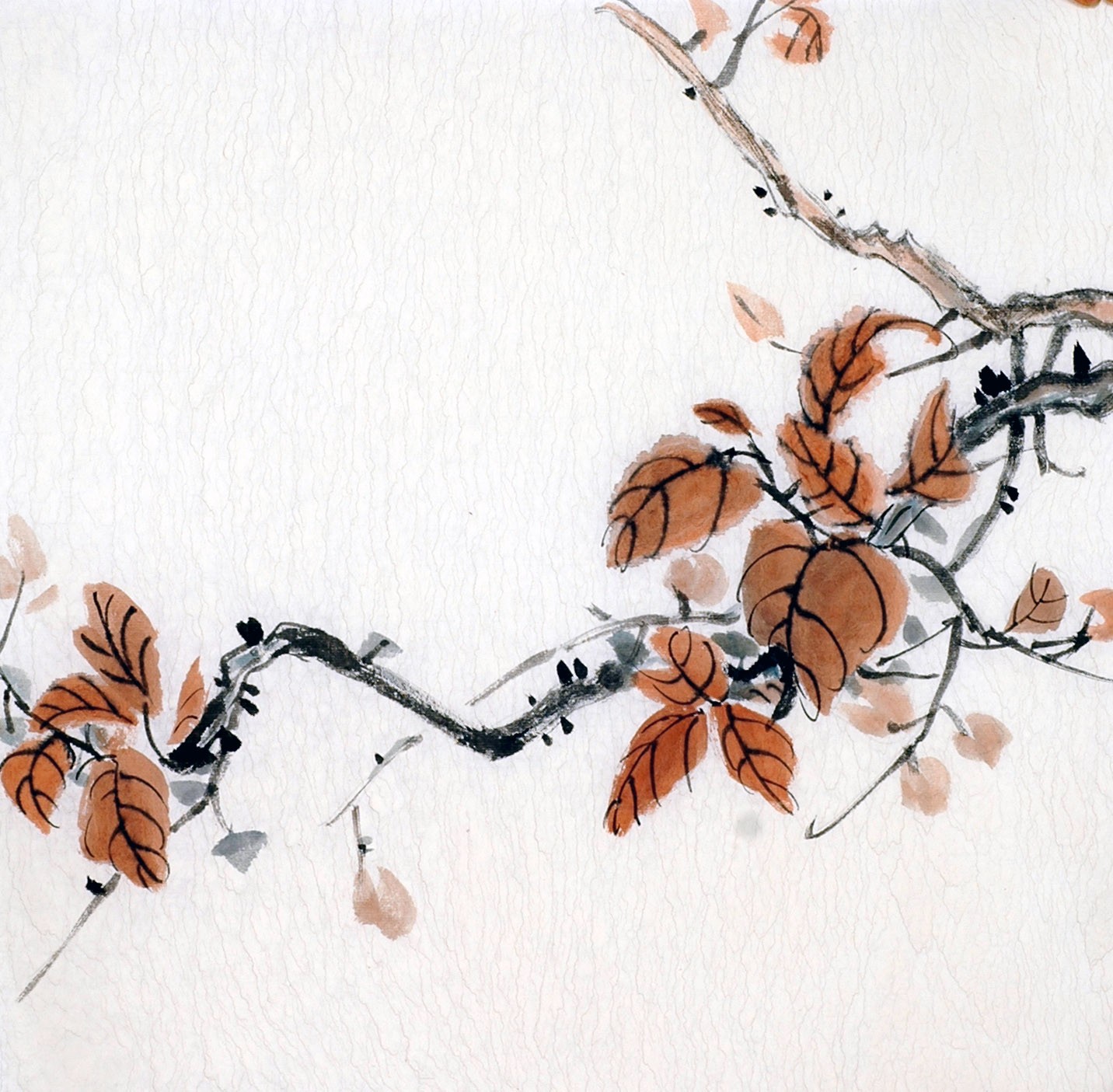 Chinese Flowers&Trees Painting - CNAG012337