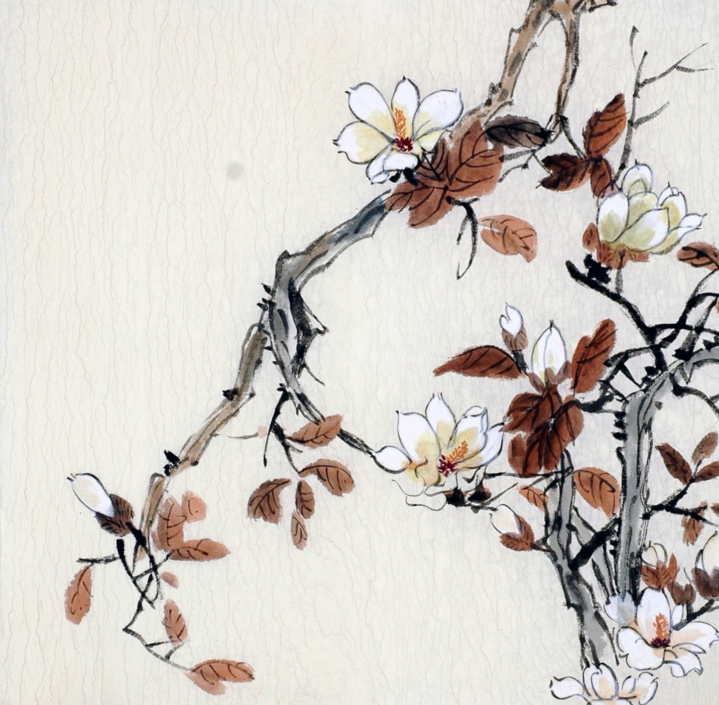 Chinese Flowers&Trees Painting - CNAG012338