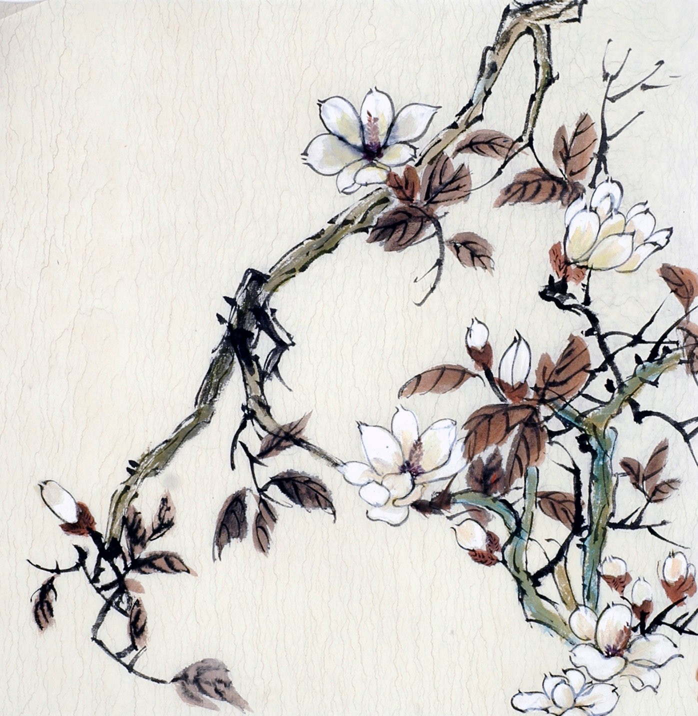 Chinese Flowers&Trees Painting - CNAG012339