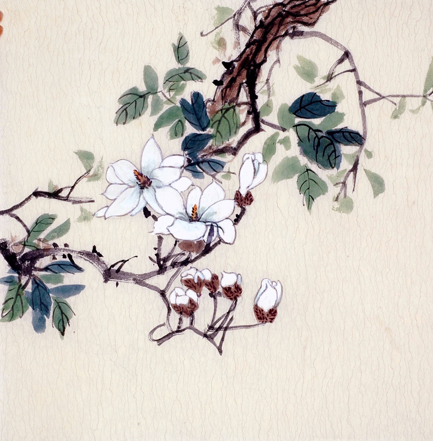 Chinese Flowers&Trees Painting - CNAG012340
