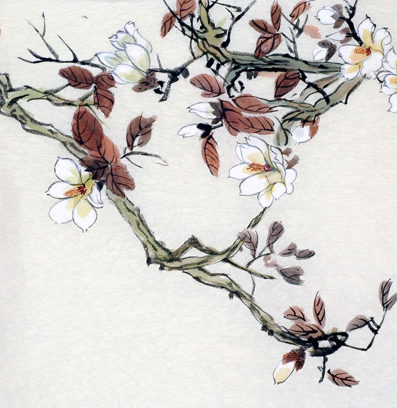 Chinese Flowers&Trees Painting - CNAG012342