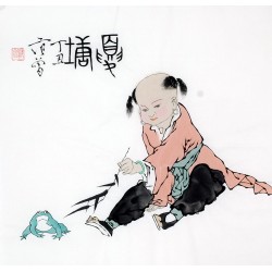 Chinese Figure Painting - CNAG012363