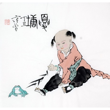Chinese Figure Painting - CNAG012363