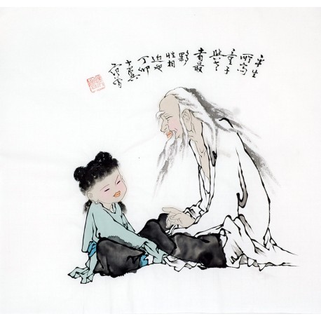 Chinese Figure Painting - CNAG012364