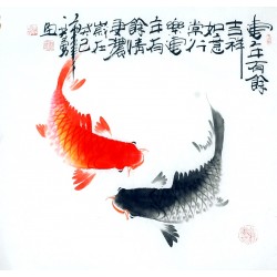 Chinese Fish Painting - CNAG012366