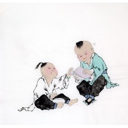 Chinese Figure Painting - CNAG012380