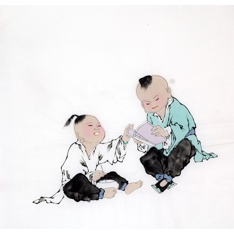 Chinese Figure Painting - CNAG012380