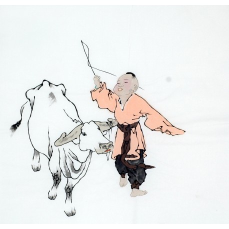 Chinese Figure Painting - CNAG012381