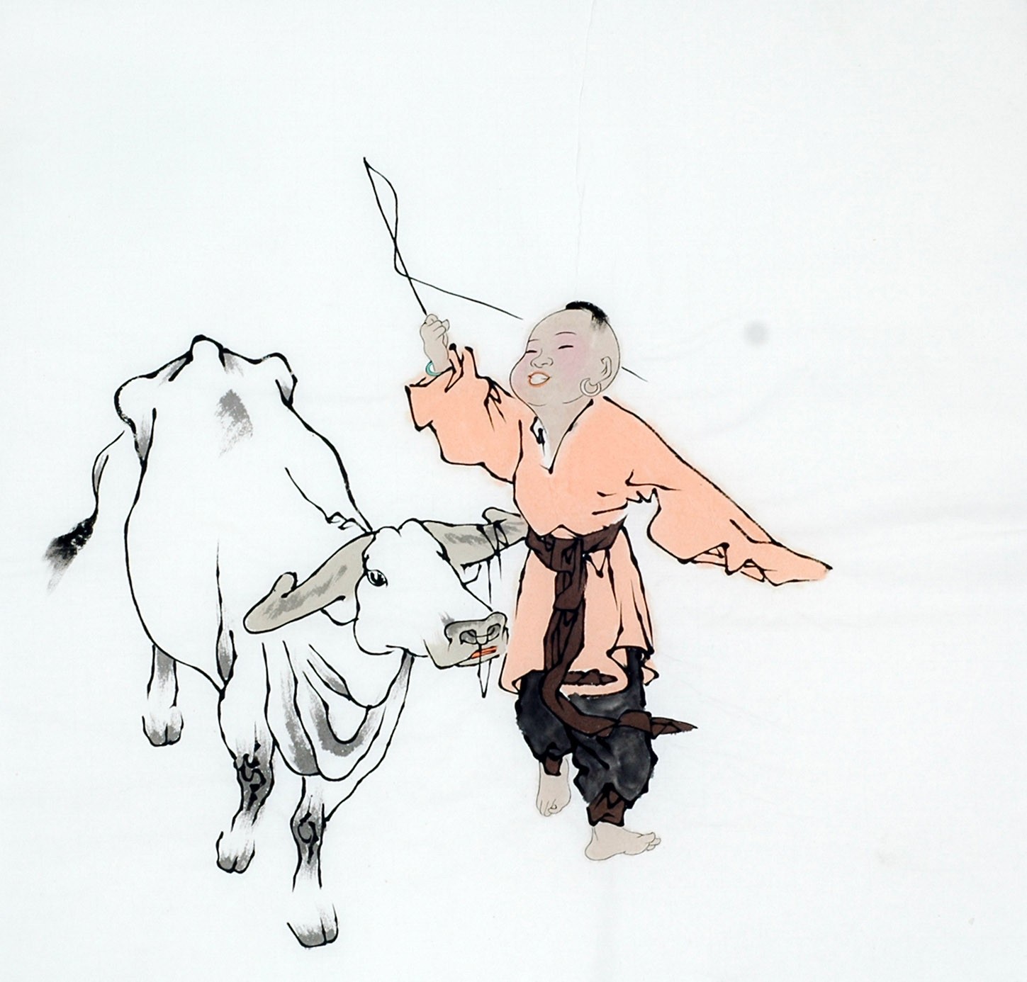 Chinese Figure Painting - CNAG012381