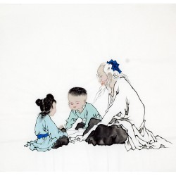 Chinese Figure Painting - CNAG012394